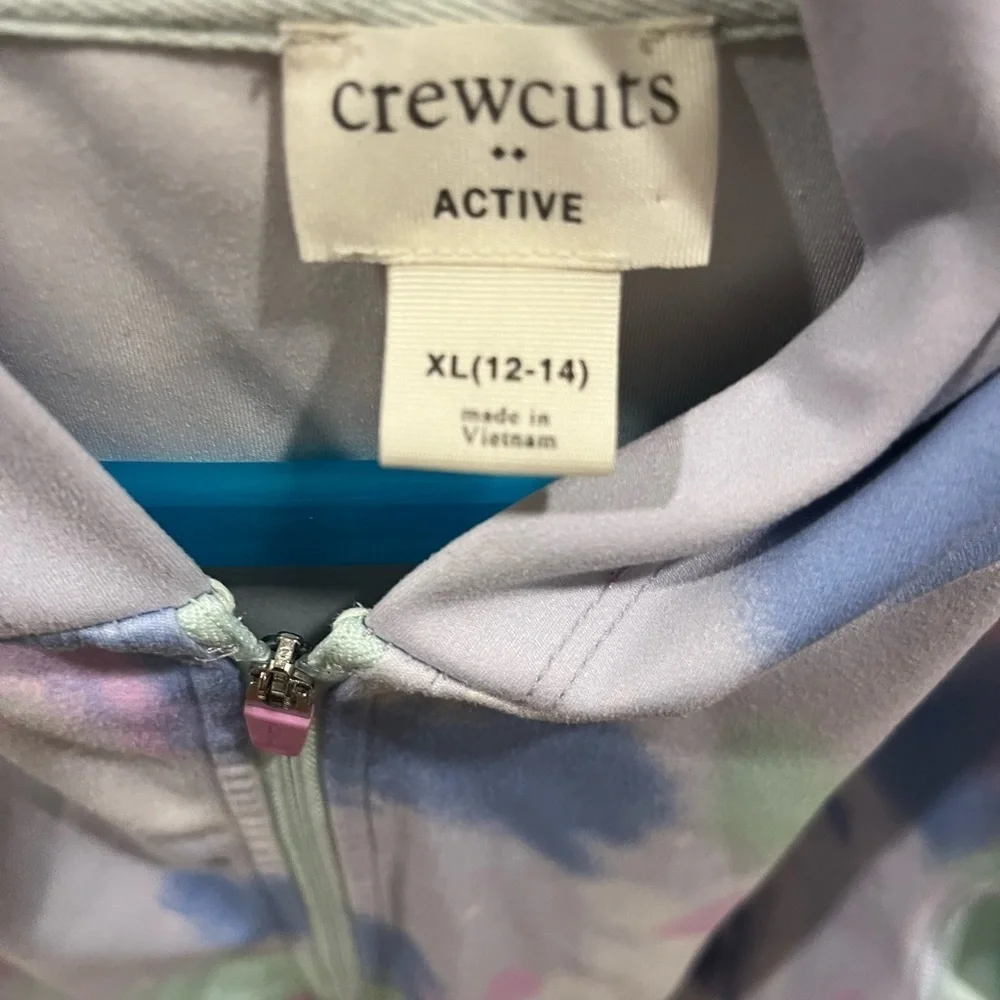 J. Crew Crewcuts Active Girl's Tie-Dye Jacket - Size XL
